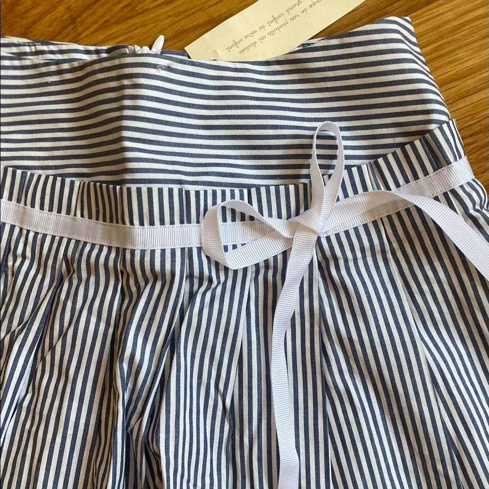 French designer stunning full swing pleated skirt